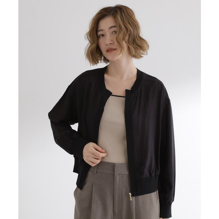 軽やかに秋先取り ブルゾン感覚で着られるカーディガン | grove | 詳細画像5 