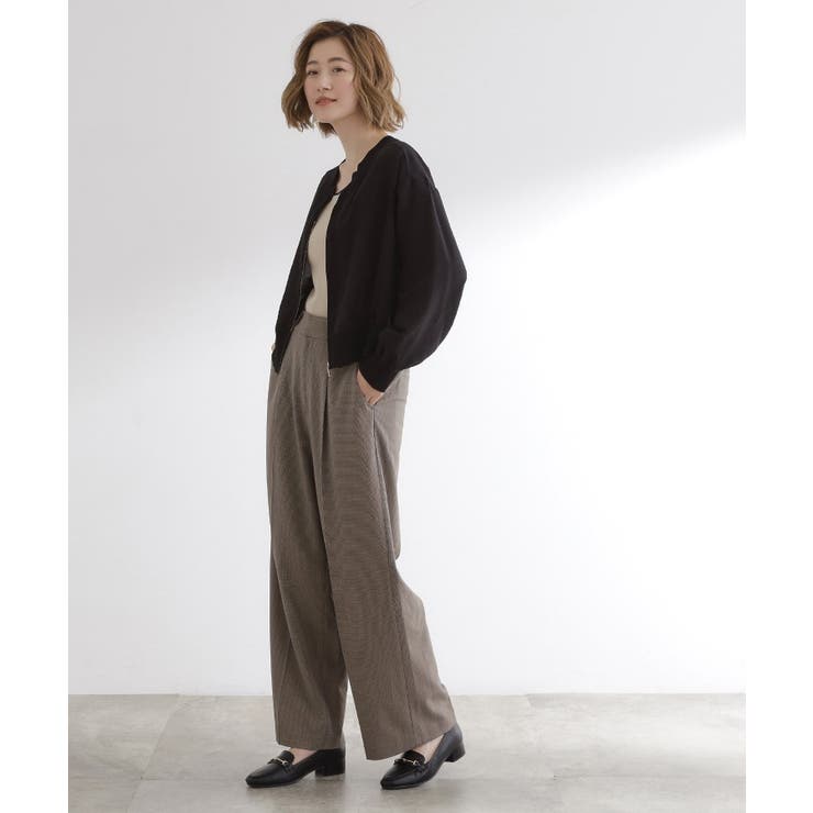 軽やかに秋先取り ブルゾン感覚で着られるカーディガン | grove | 詳細画像6 