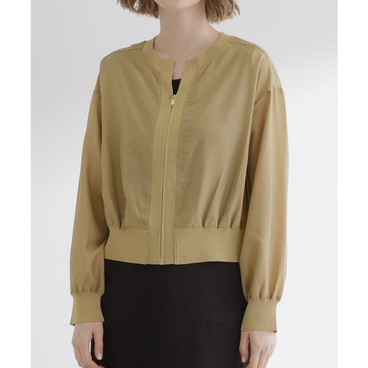 軽やかに秋先取り ブルゾン感覚で着られるカーディガン | grove | 詳細画像13 