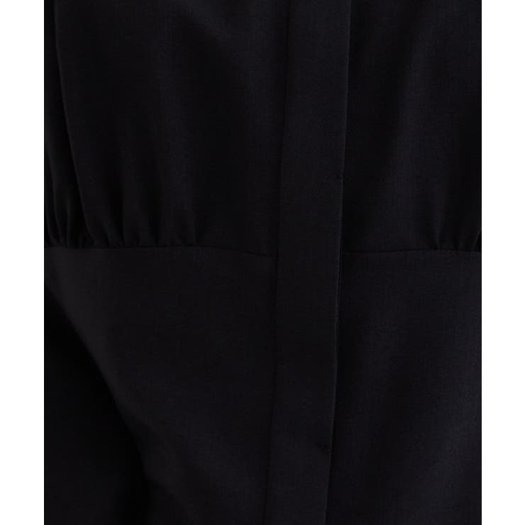 ウエスト高見えでスタイルアップ 上品スタンドカラーシャツワンピース | grove | 詳細画像8 