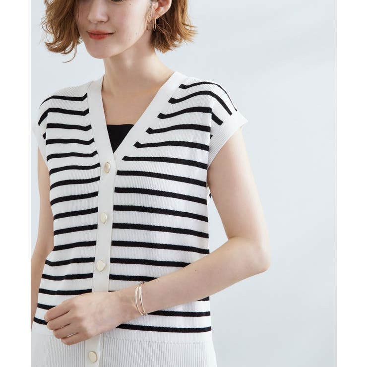 【2点SET】可愛く着まわせる！便利なニットベスト＆スカートセット | grove | 詳細画像28 