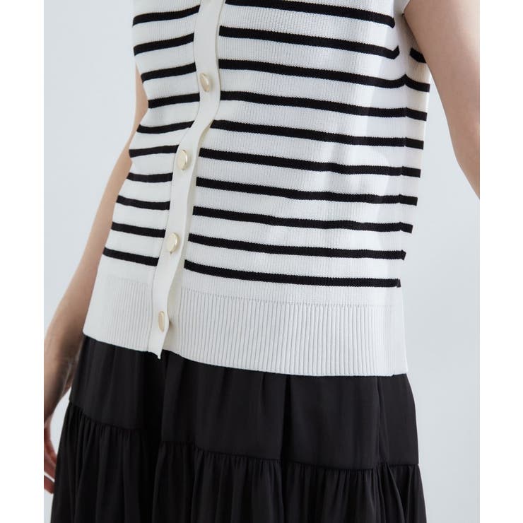 【2点SET】可愛く着まわせる！便利なニットベスト＆スカートセット | grove | 詳細画像29 