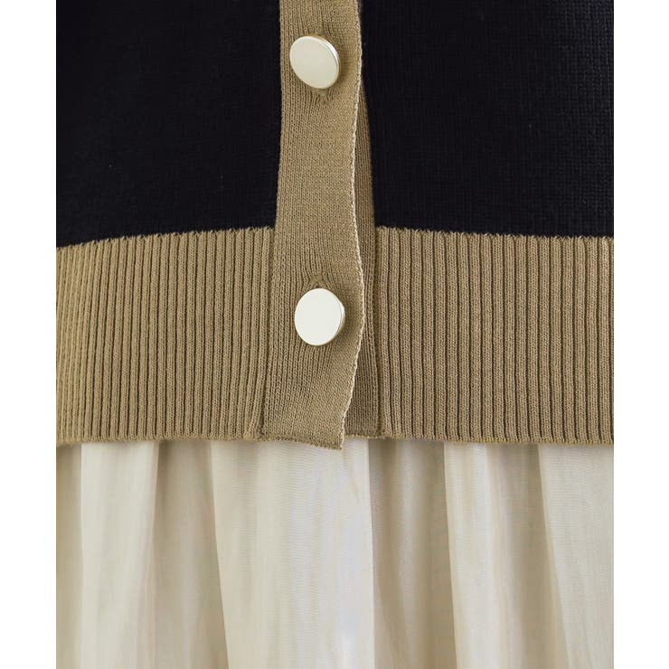 【2点SET】可愛く着まわせる！便利なニットベスト＆スカートセット | grove | 詳細画像23 