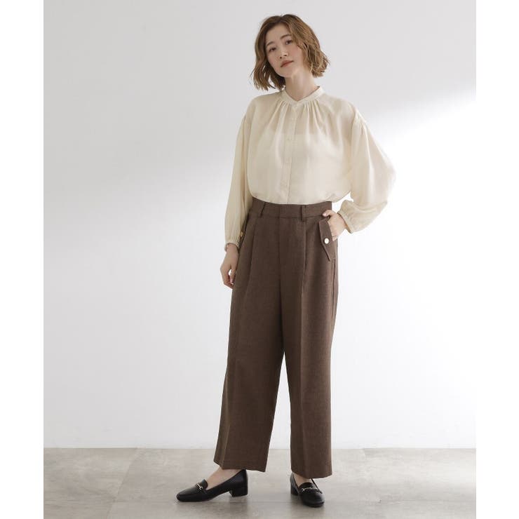 【ひんやり/洗える】シアースタンドネックシャツブルゾン | grove | 詳細画像3 