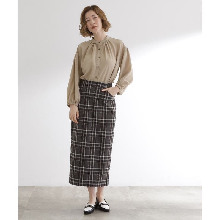 【ひんやり/洗える】シアースタンドネックシャツブルゾン | grove | 詳細画像10 