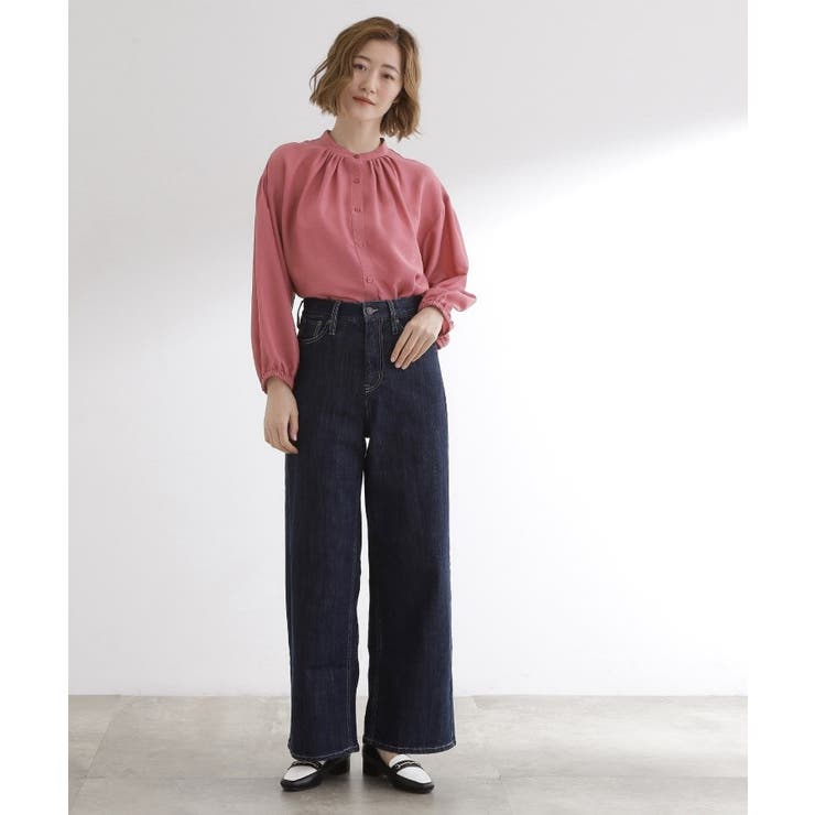 【ひんやり/洗える】シアースタンドネックシャツブルゾン | grove | 詳細画像16 