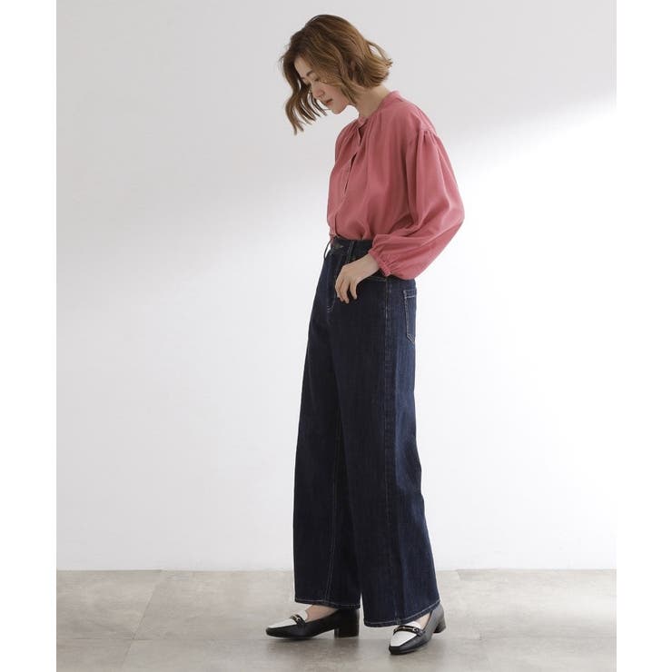 【ひんやり/洗える】シアースタンドネックシャツブルゾン | grove | 詳細画像17 