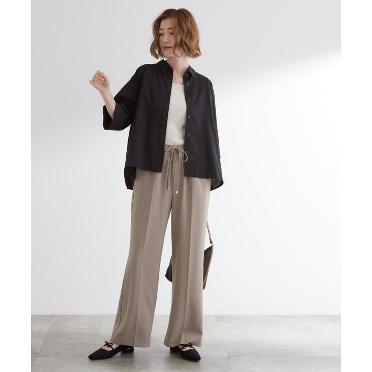 【2WAY】1枚でも羽織っても。使える大人のシャツスタイル | grove | 詳細画像3 