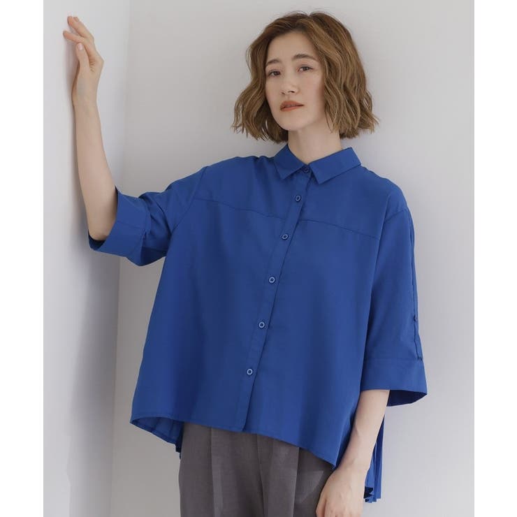 【2WAY】1枚でも羽織っても。使える大人のシャツスタイル | grove | 詳細画像10 