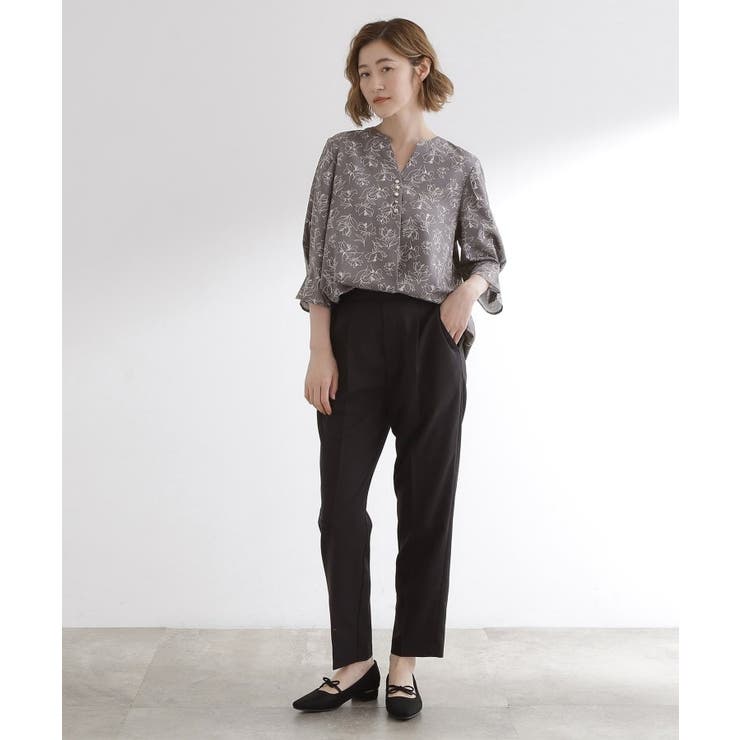 【洗える/お仕事】美しさが続く袖タックブラウス | grove | 詳細画像14 