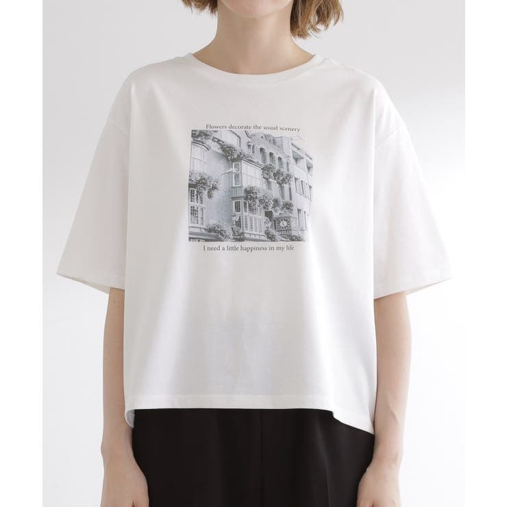 夏に映える 大人のクロップドTシャツ | grove | 詳細画像13 