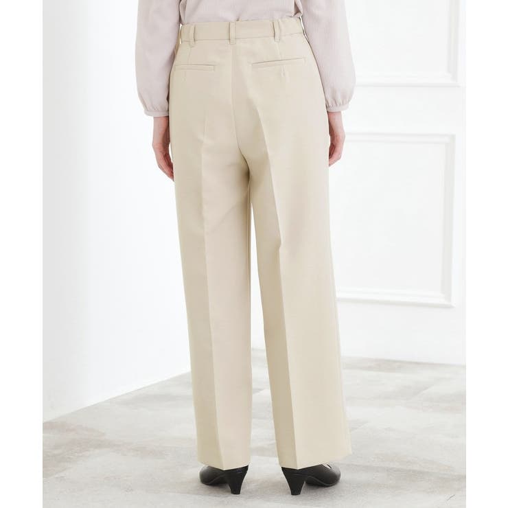 【マシンウォッシュ／防シワ/SS-3L】ストレッチワイドパンツ | grove | 詳細画像19 