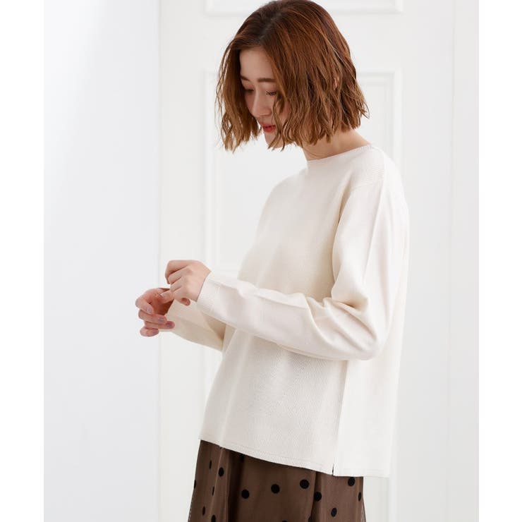 春新色！洗濯機で洗えるベーシックニット【毛玉軽減】 | grove | 詳細画像3 