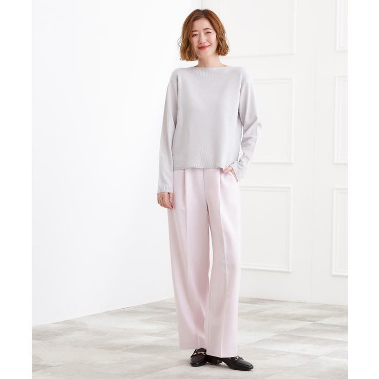 春新色！洗濯機で洗えるベーシックニット【毛玉軽減】 | grove | 詳細画像8 