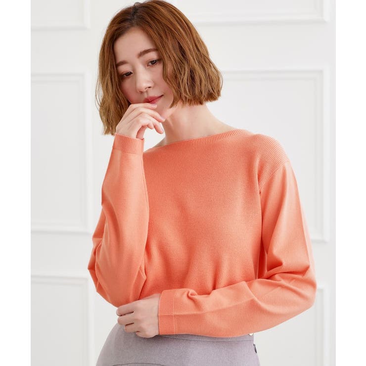 春新色！洗濯機で洗えるベーシックニット【毛玉軽減】 | grove | 詳細画像10 