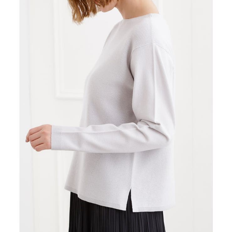 春新色！洗濯機で洗えるベーシックニット【毛玉軽減】 | grove | 詳細画像34 