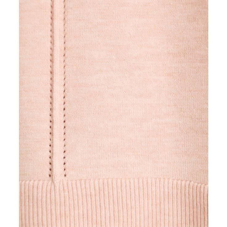 【SETUP可能】冬から春まで心地よく タック編みオーバーサイズニット | grove | 詳細画像8 