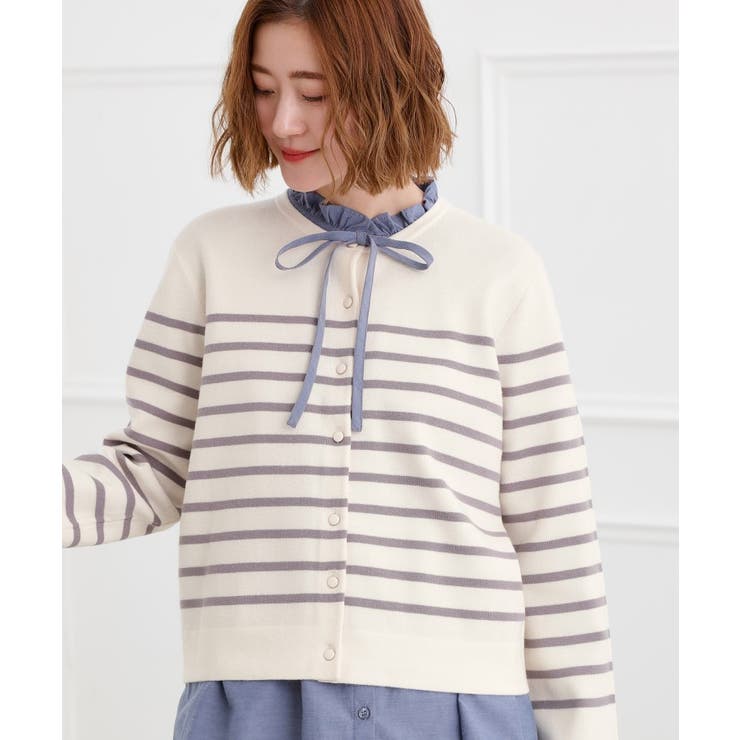 【洗える】毛玉軽減クルーネックカーディガン | grove | 詳細画像13 