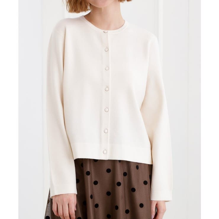 【洗える】毛玉軽減クルーネックカーディガン | grove | 詳細画像17 