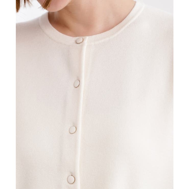 【洗える】毛玉軽減クルーネックカーディガン | grove | 詳細画像20 