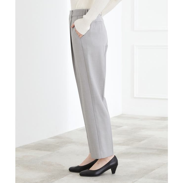 【マシンウォッシュ/防シワ/S-3L】着回しできるカセット服テーパードパンツ | grove | 詳細画像11 