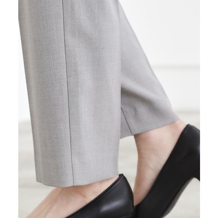 【マシンウォッシュ/防シワ/S-3L】着回しできるカセット服テーパードパンツ | grove | 詳細画像15 