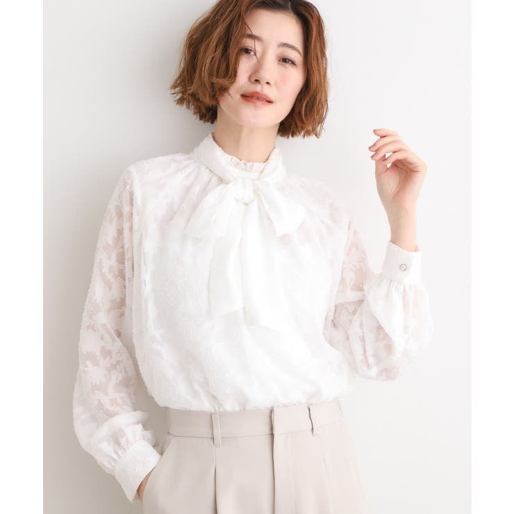 【マルチWAY】アソートボウタイブラウス【手洗いOK】 | grove | 詳細画像19 