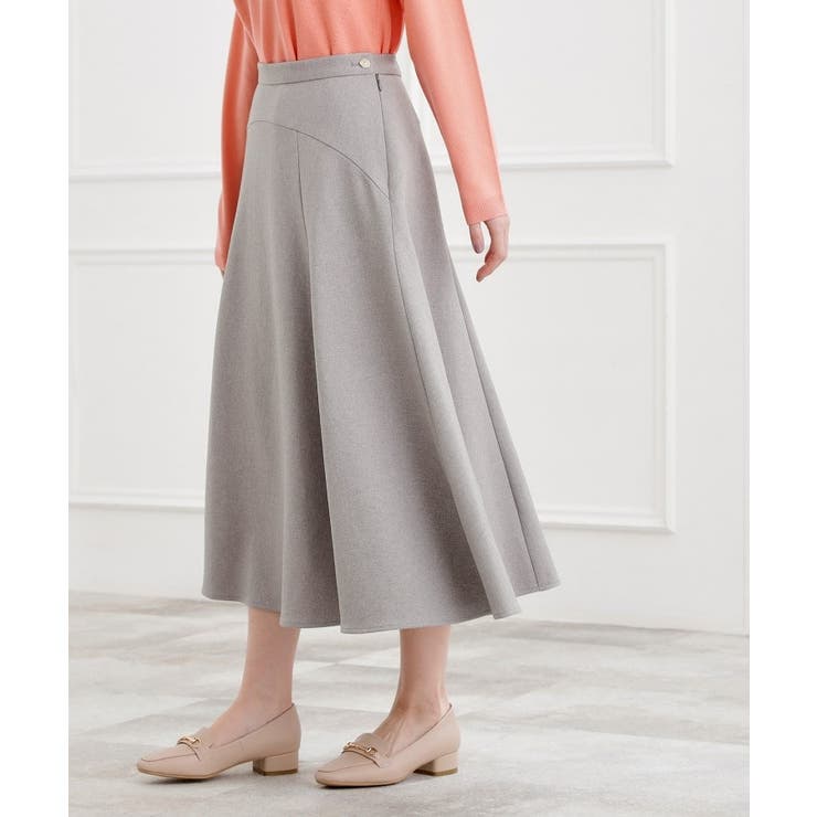 ウーリッシュフレアスカート | grove | 詳細画像1 