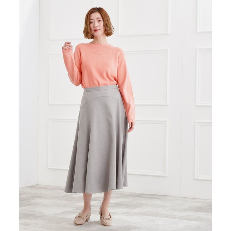 ウーリッシュフレアスカート | grove | 詳細画像3 