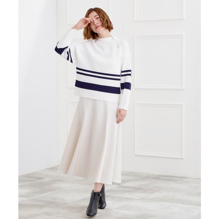 ウーリッシュフレアスカート | grove | 詳細画像6 