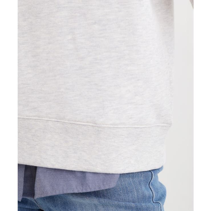 プレッピーロゴ裏起毛スウェット | grove | 詳細画像18 