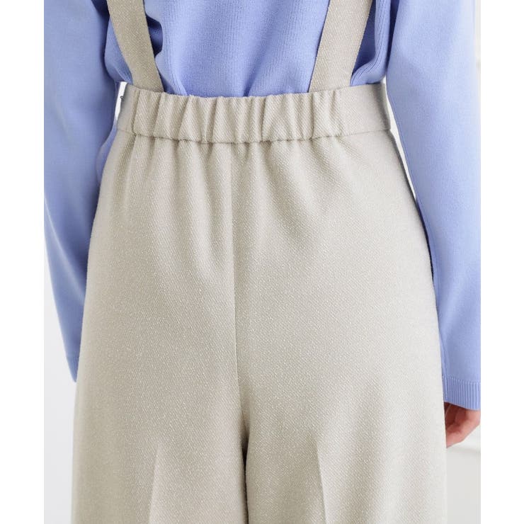 ショルダーストラップツイードパンツ | grove | 詳細画像28 