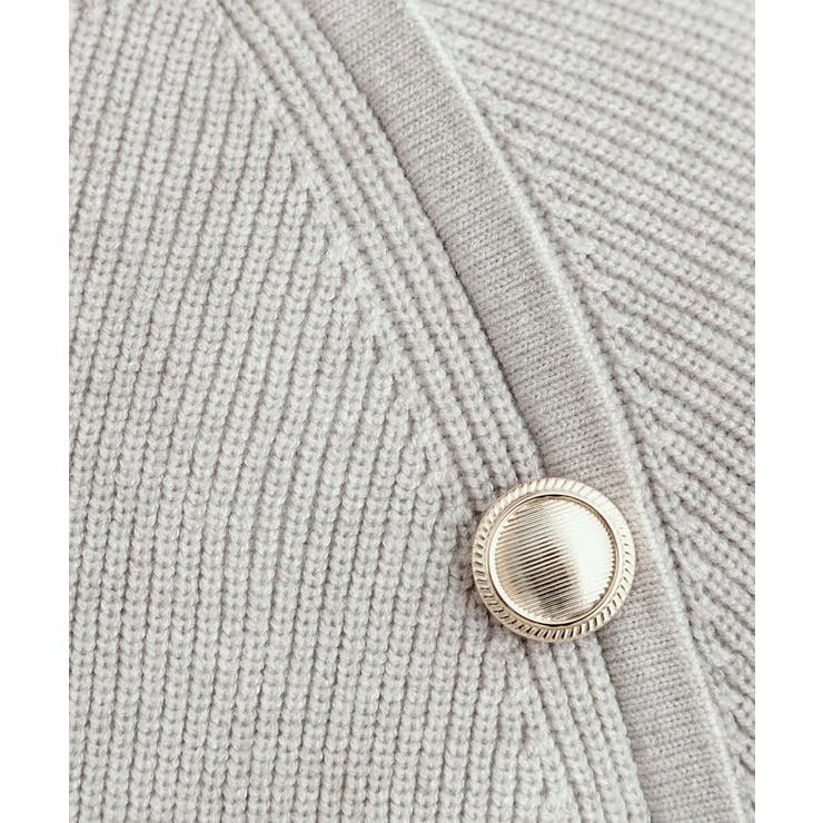 ラグランスリーブ肩釦ニット | grove | 詳細画像4 