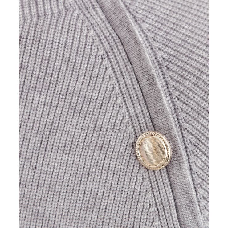 ラグランスリーブ肩釦ニット | grove | 詳細画像21 