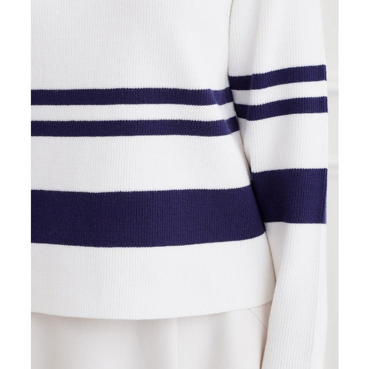 ラグランスリーブ肩釦ニット | grove | 詳細画像27 