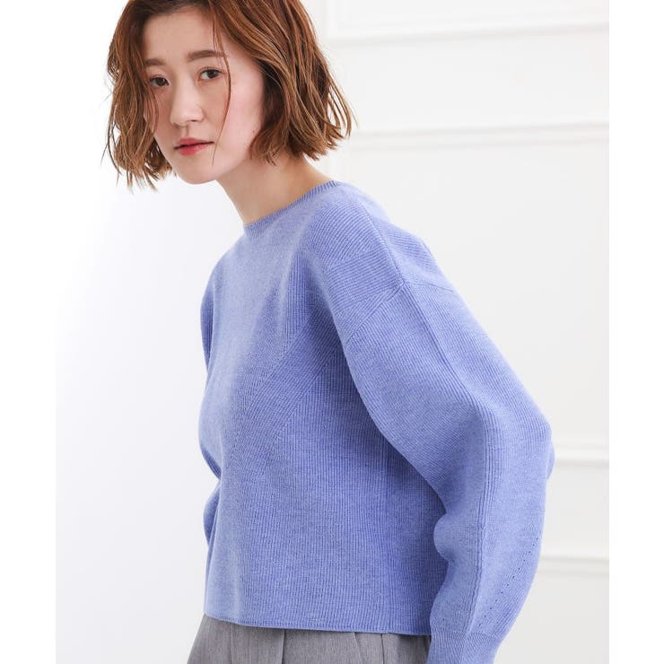 毎日着たくなる、もちもち畦編みニット | grove | 詳細画像15 