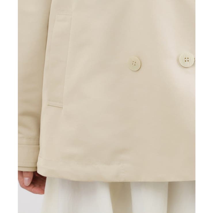 【撥水／シルエット2WAY】軽やかミドルトレンチコート | grove | 詳細画像29 