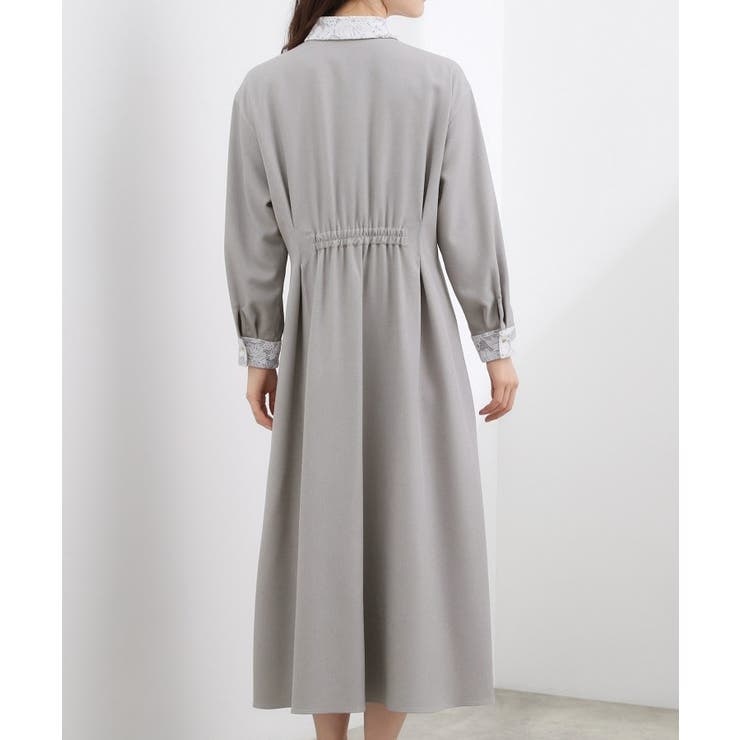 晴れの日にも映える、品よく華やかなシャツワンピース | grove | 詳細画像15 