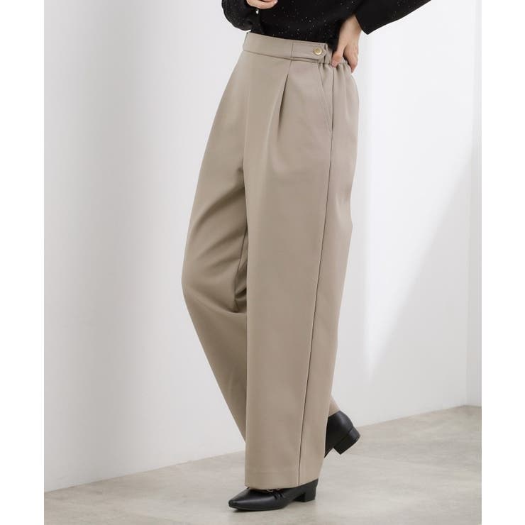 スポンジージャージ ワイドパンツ | grove | 詳細画像1 