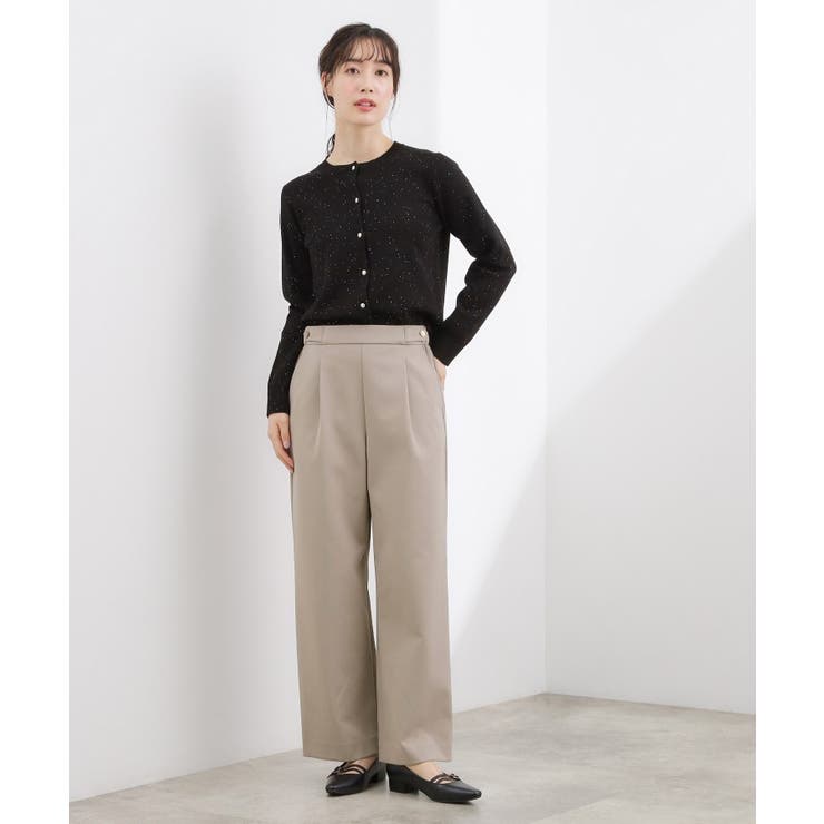 スポンジージャージ ワイドパンツ | grove | 詳細画像2 