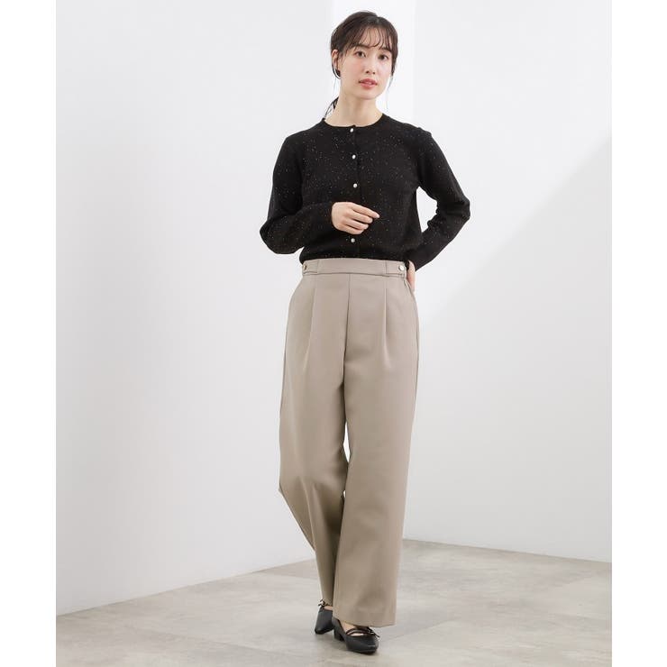 スポンジージャージ ワイドパンツ | grove | 詳細画像3 