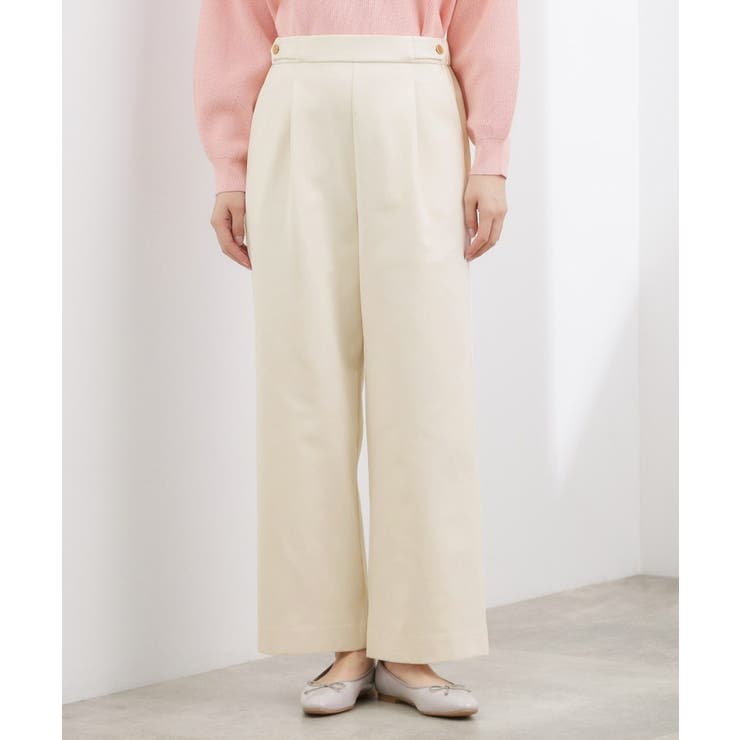 スポンジージャージ ワイドパンツ | grove | 詳細画像9 