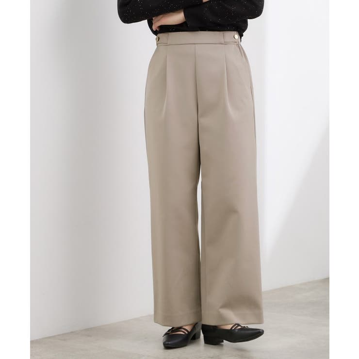 グレー(012) | スポンジージャージ ワイドパンツ | grove