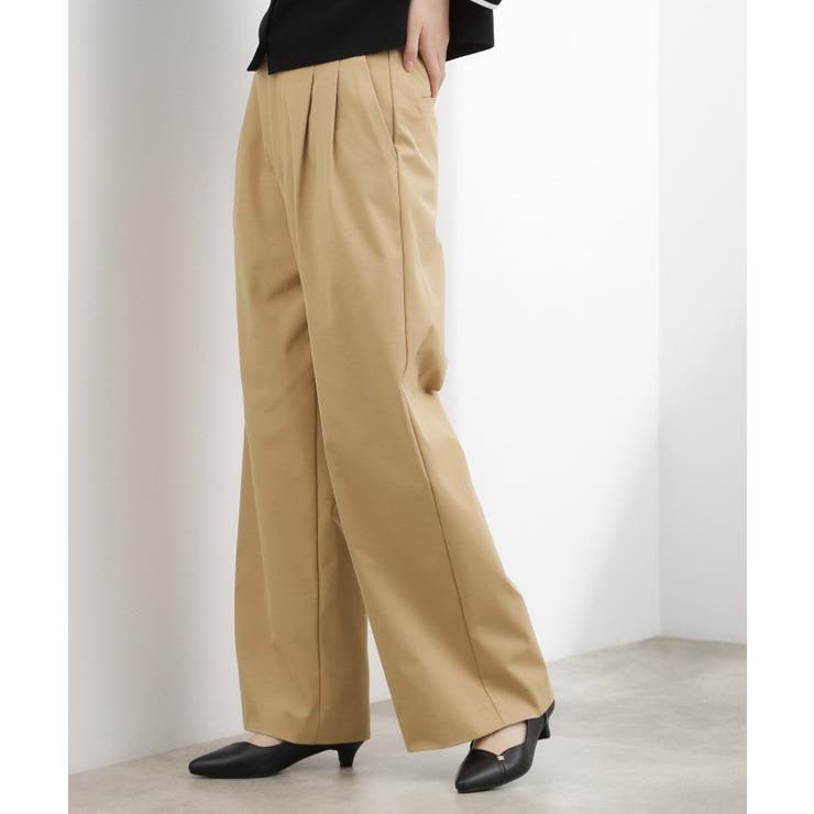 ツータック ワイドチノパンツ | grove | 詳細画像2 