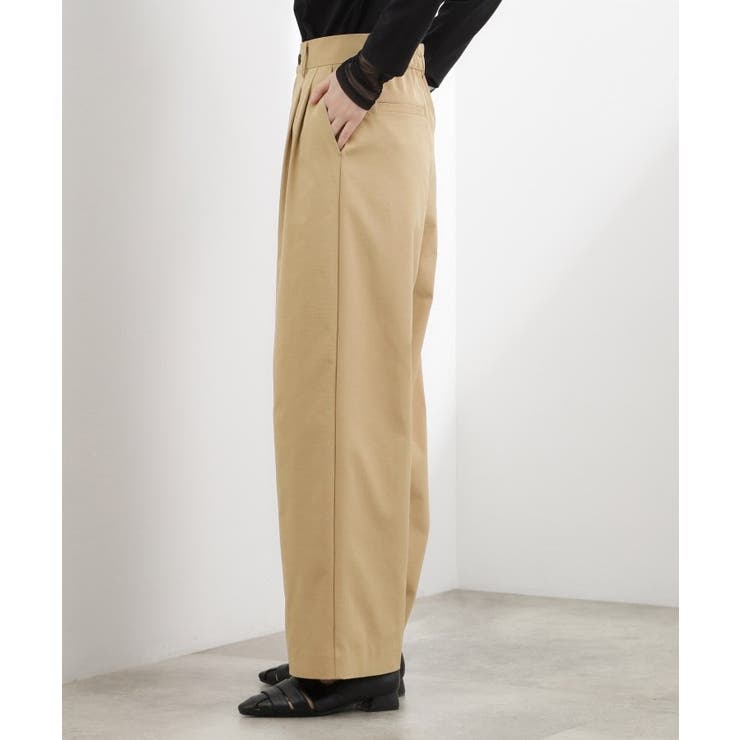 ツータック ワイドチノパンツ | grove | 詳細画像11 