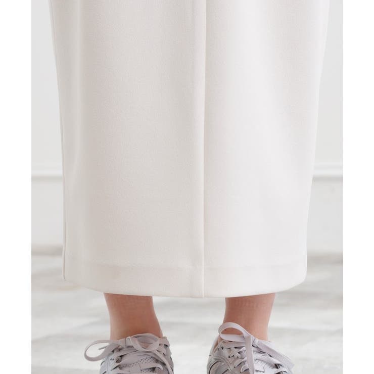 カットツイルタックナロースカート | grove | 詳細画像20 