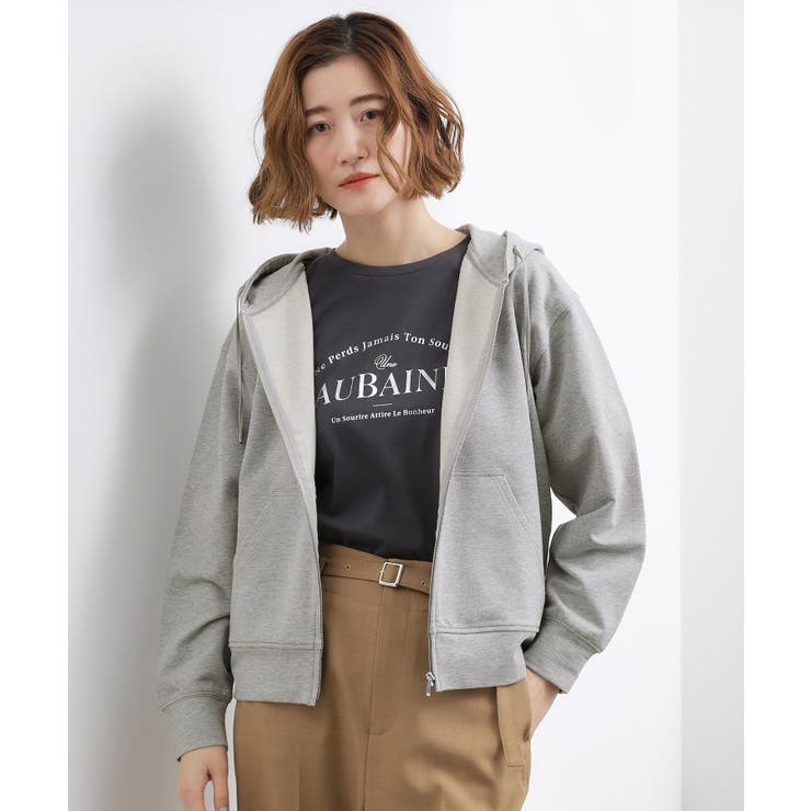 軽やかに羽織れてシーズンレスに活躍！ 大人のジップパーカー | grove | 詳細画像5 