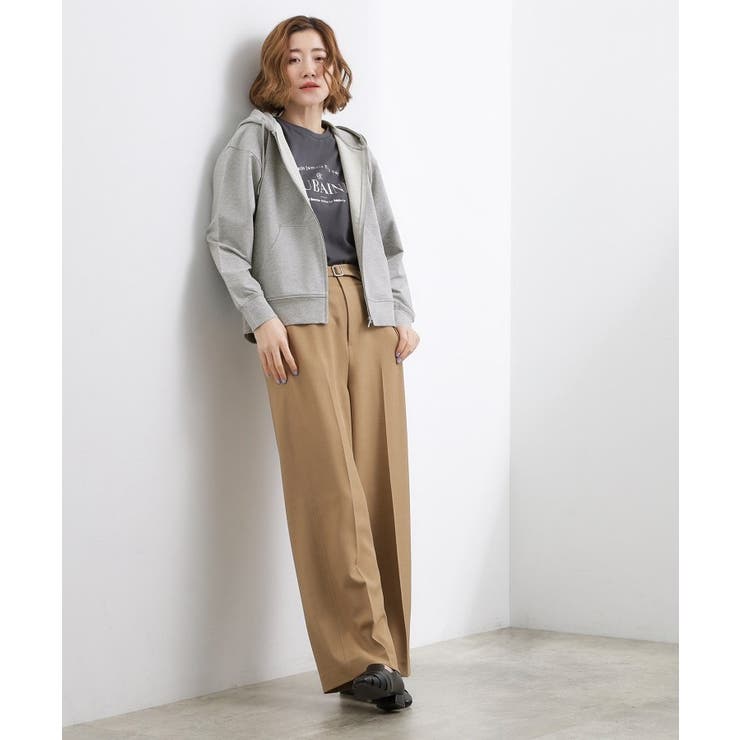 軽やかに羽織れてシーズンレスに活躍！ 大人のジップパーカー | grove | 詳細画像7 