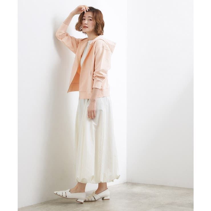 軽やかに羽織れてシーズンレスに活躍！ 大人のジップパーカー | grove | 詳細画像11 