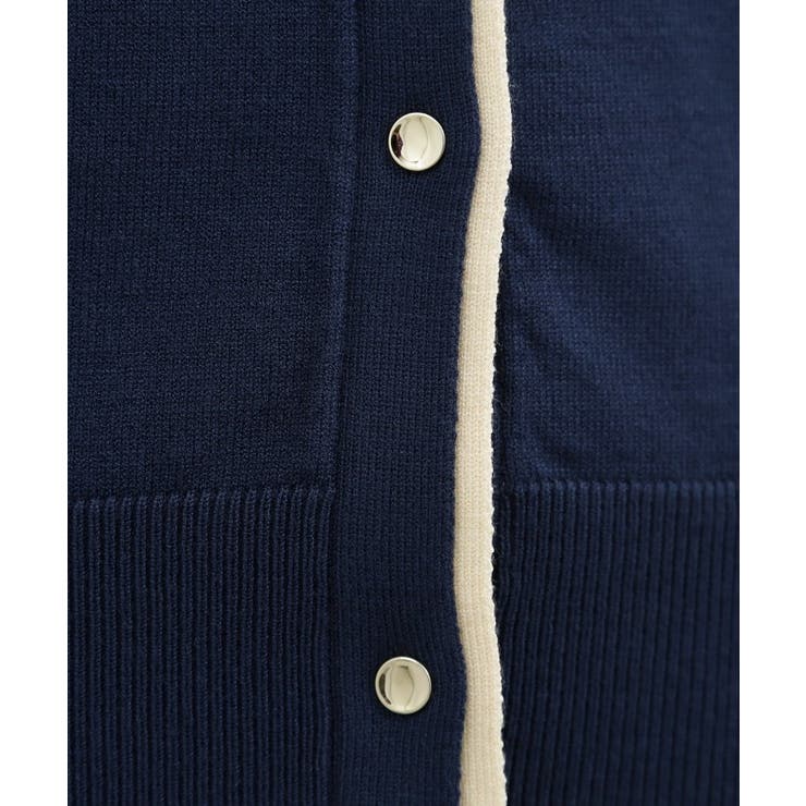 レイヤード風配色カーディガン | grove | 詳細画像12 